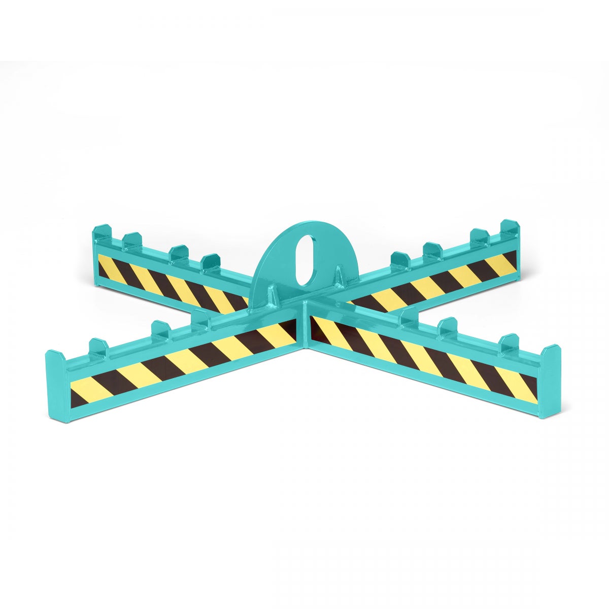 RR Industrietechnik Big Bag kraantraverse type RBKT 1000kg draagvermogen RAL 5018 turquoiseblauw