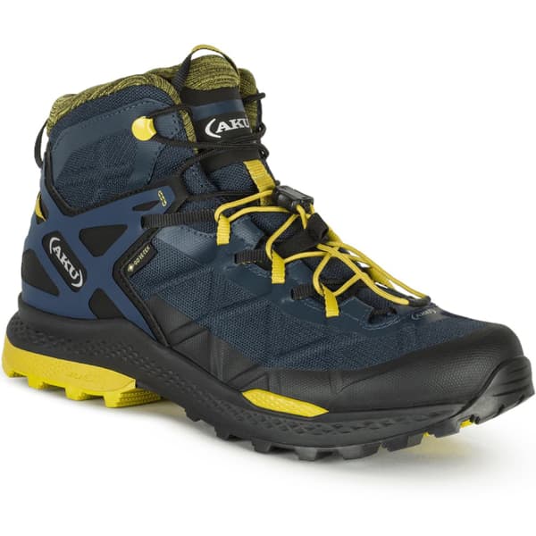 Chaussure de randonnée mid AKU ROCKET MID DFS GORE-TEX BLUE/MUSTARD