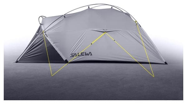 Tente Auto-portante 3 Saisons Salewa Litetrek III Tent Gris