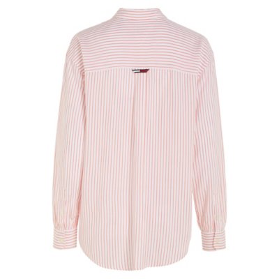 Chemise à manches longues femme Tjw Drapy Striped boyfriend TOMMY HILFIGER