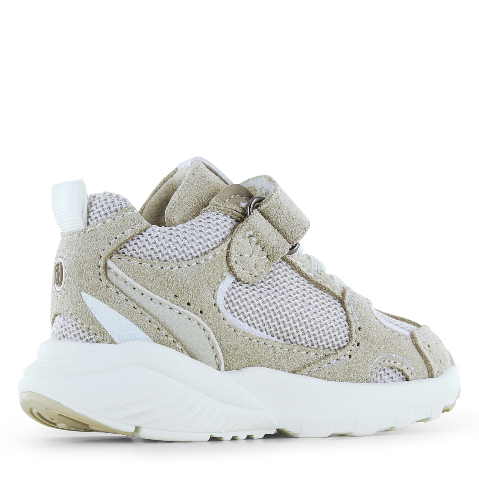 Shoesme beige sneakertje Mesh, Suède | Uni schoenen