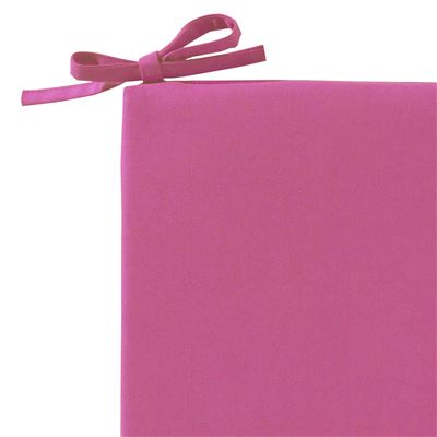 Galette de chaise enduite carrée spécial extérieur - Lot de 2