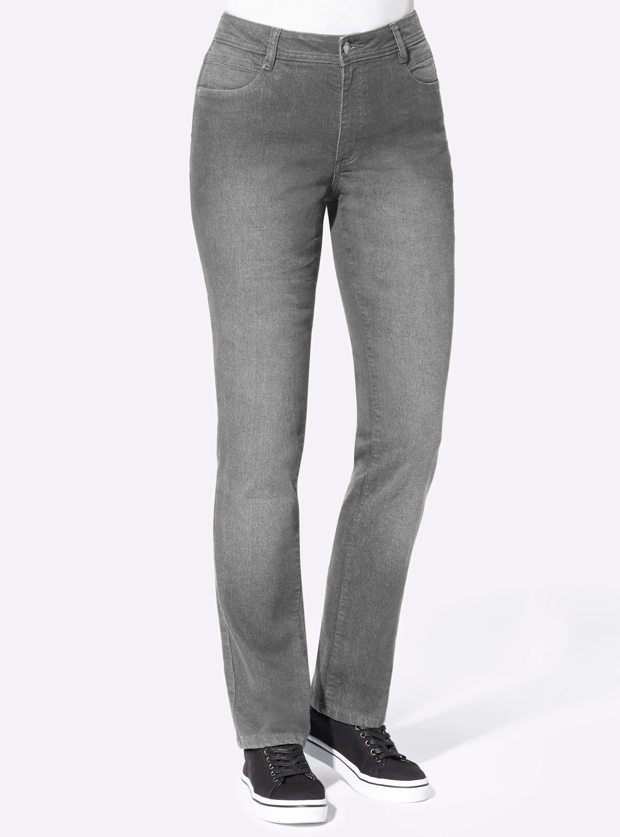 Thermojeans in grey-denim