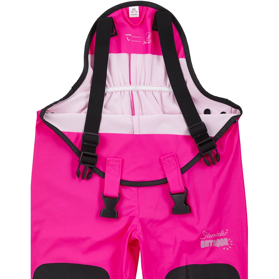 Sterntaler Funktions-Regenhose uni pink