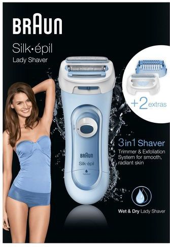 Braun - Silk-épil LS 5160 - Ontharingsapparaat - Blauw - Plastic