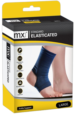 mx Ankle Support Elastic L 1st