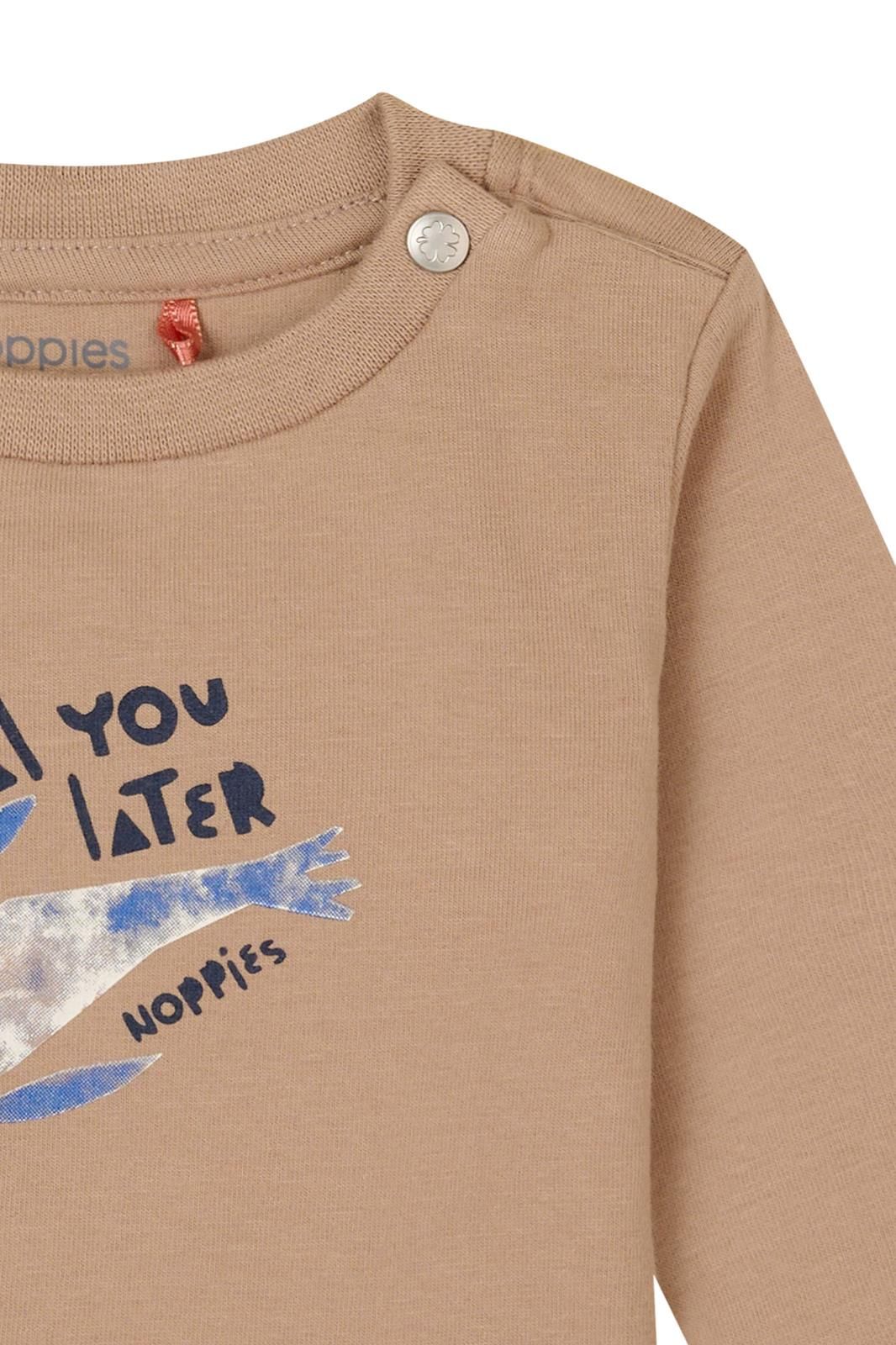 Noppies Baby Longsleeve Grinestar - Natural