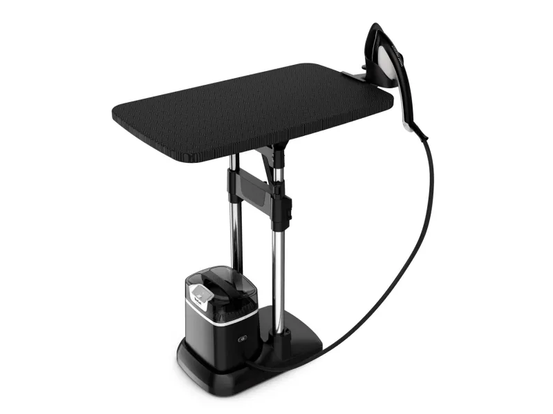 Tefal IXEO  QT1510E0, Opretstående beklædningsdamper, 1,17 min., Sort, 5 bar, 45 g/min, 90 g/min