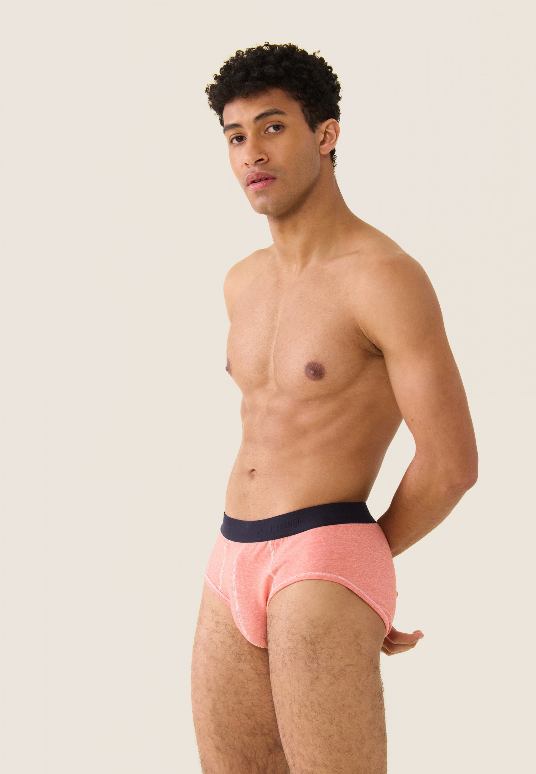 Slip en coton-Terrible Milleraies Orange Tango