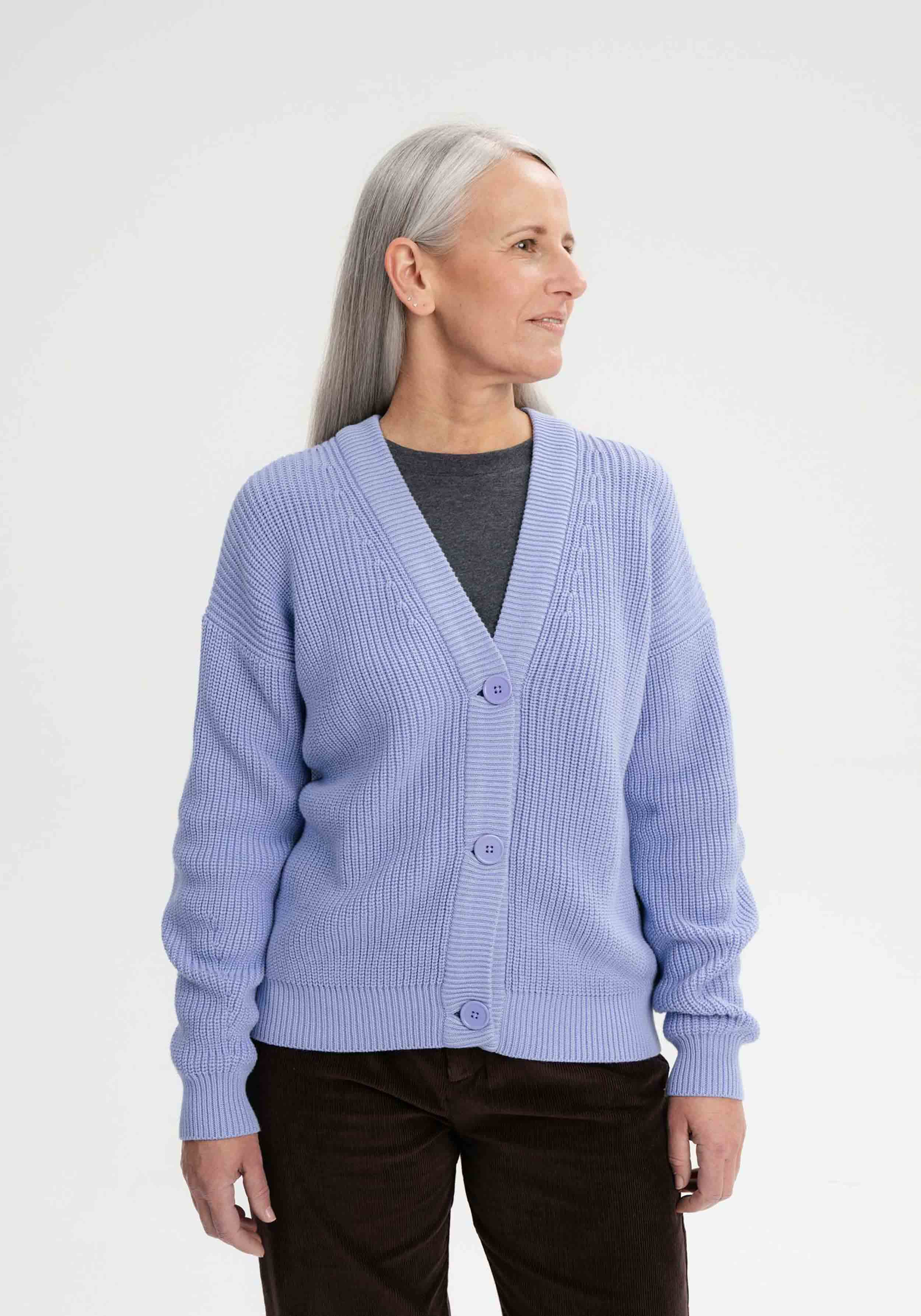Mela Strick Cardigan Neesha Forgetmenot