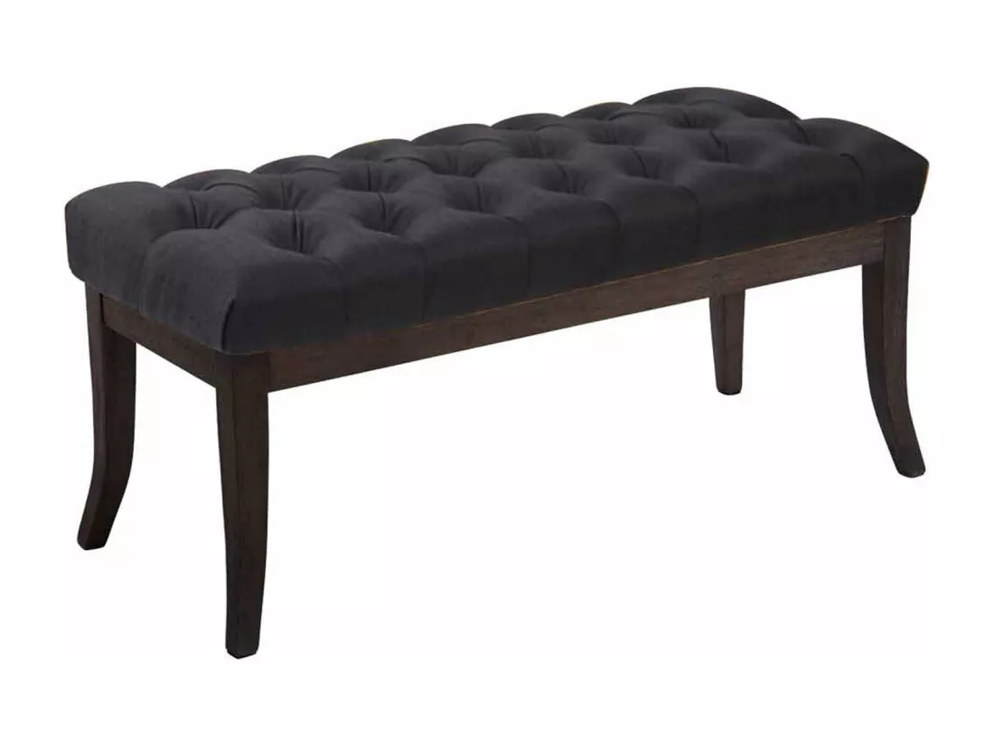 Banc avec assise en bois marron 100 x 38 x 46 cm BAN10054