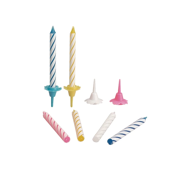 Set de 24 bougies d'anniversaire Ibili