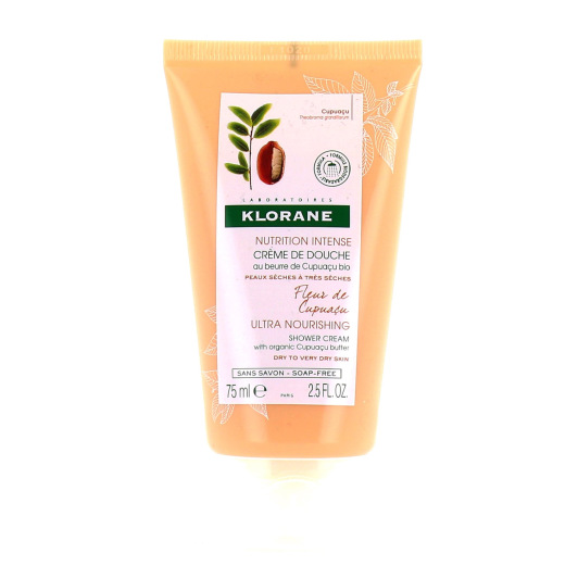 Crème de douche Fleur de Cupuaçu Klorane Nutrition Intense