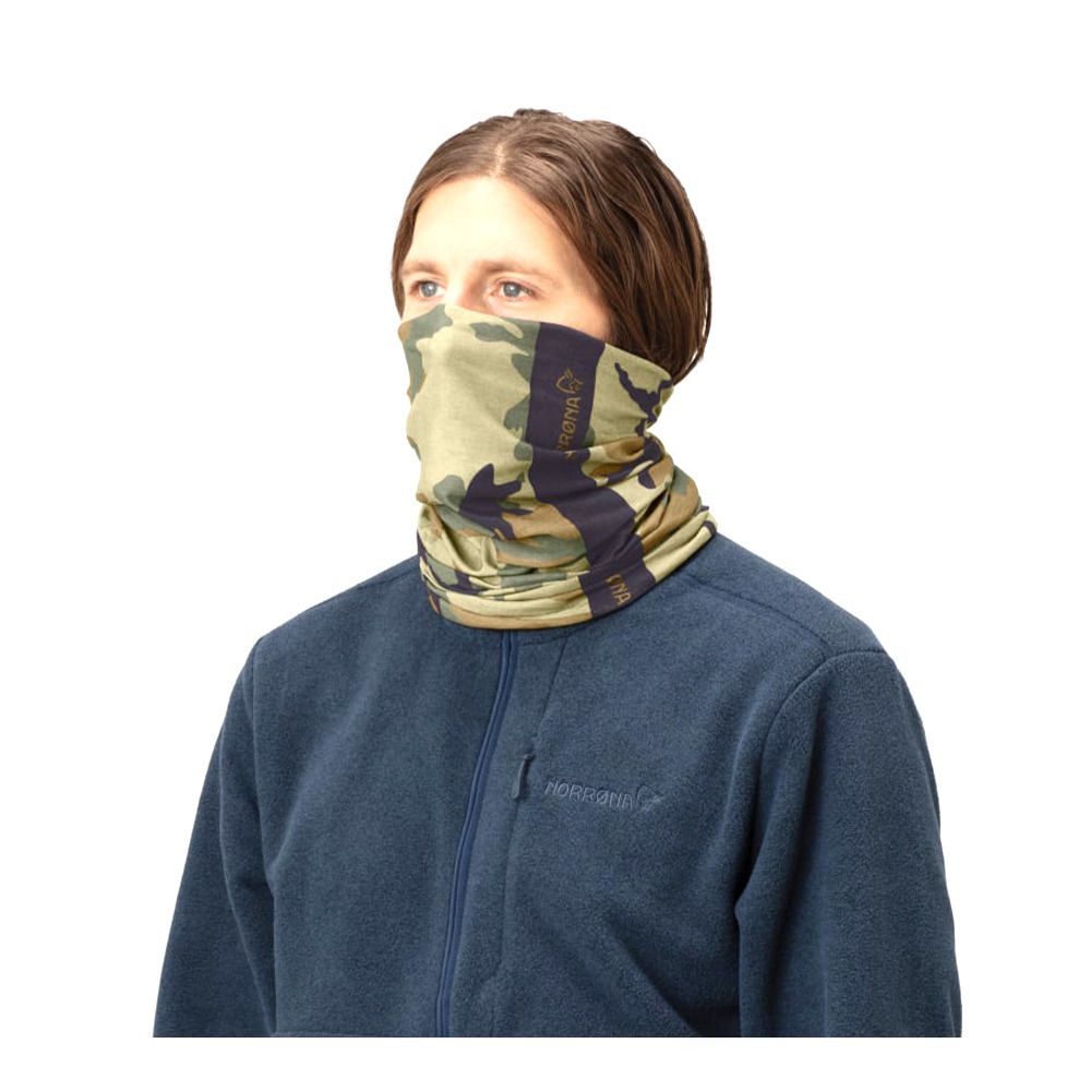 Norrona/29 MICROFIBER - Tour de cou green camo