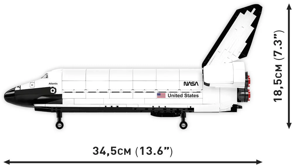 NAVETTE SPATIALE ATLANTIS 1:100