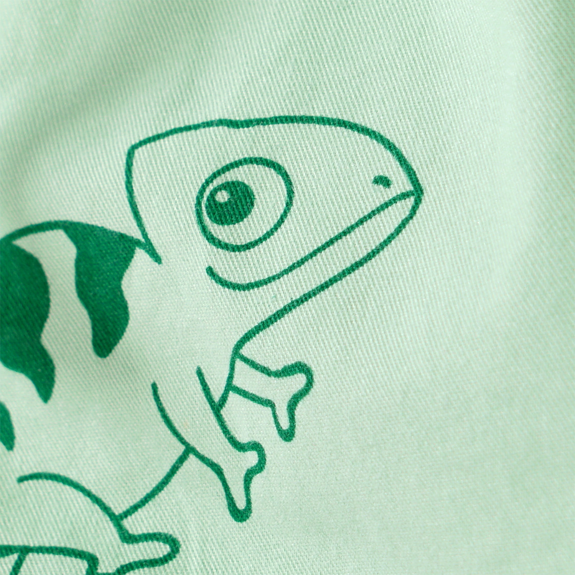 Topolino Jungen Shorts mit Chamäleon-Allover hellgrün