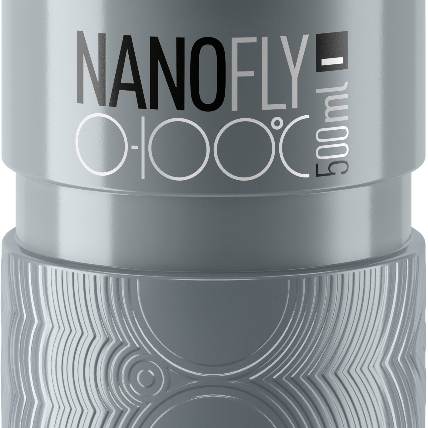 Elite Nanofly 0-100 Thermoflasche 500ml grau