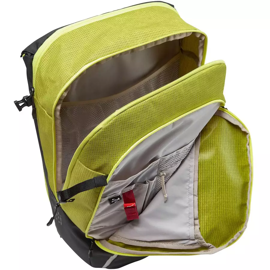 Vaude Cycle 28 II Luminum - Hinterradtasche 54 cm bright green
