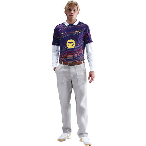 Nike FC Barcelona Pre-Match Top 2025/2026