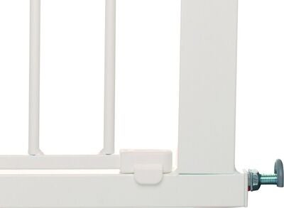BabyDan Premier Gate Spenngrind, Hvit