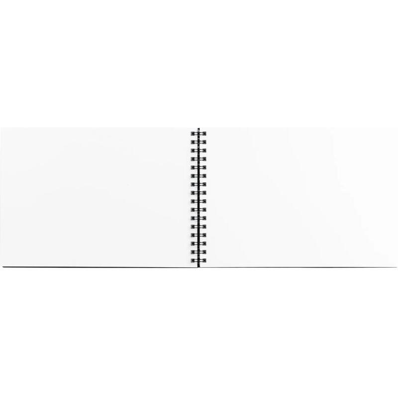 Goldline carnet spiralé 50F A4 140g paysage - Blanc