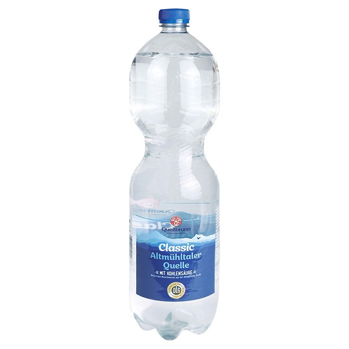 QUELLBRUNN Natürliches Mineralwasser 1,5 l, Classic