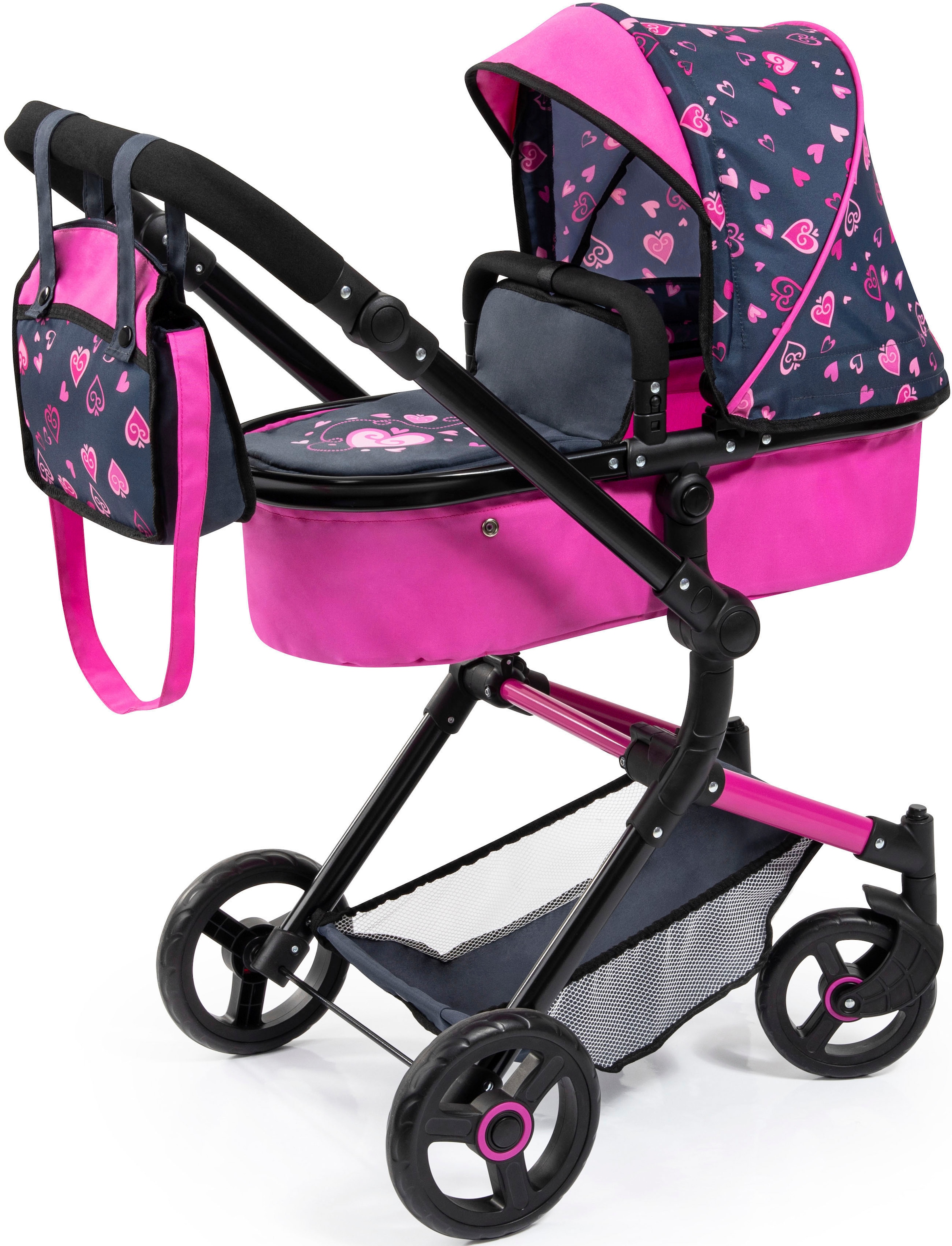 Bayer Kombi-Puppenwagen »Puppenwagen Vario« inkl. Wickeltasche