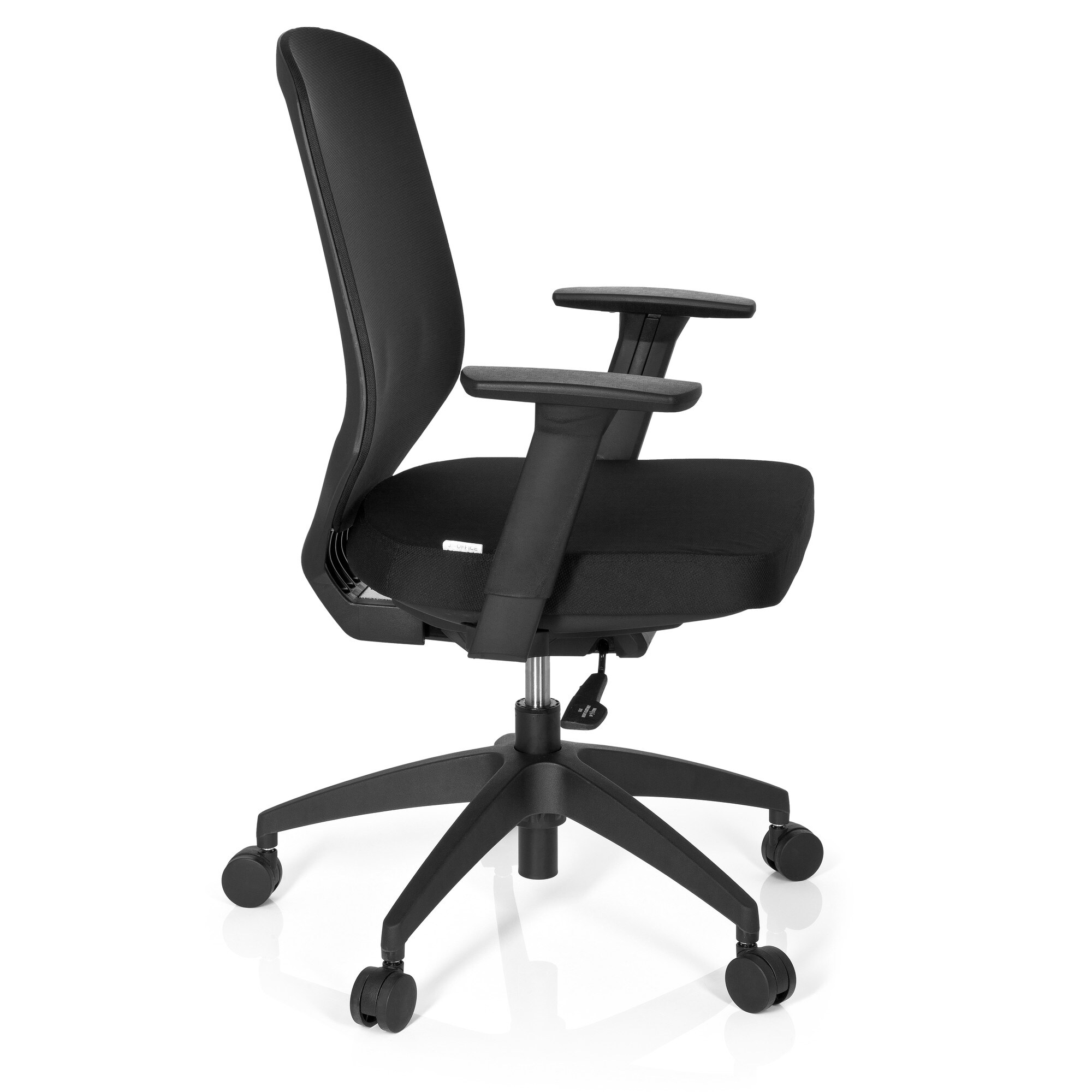 Profi Bürostuhl DELIGHT PRO Stoff/Netzstoff mit Armlehnen (höhenverstellbar) hjh OFFICE