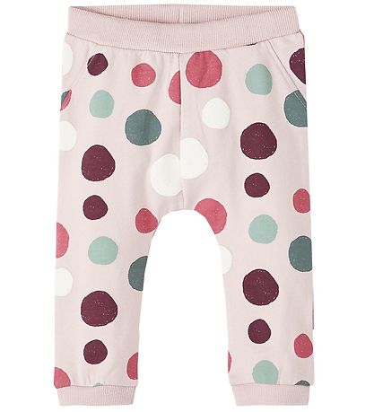 Name It Jogginghosen - 2er-Pack - NbfOfane - Brüniertes Flieder