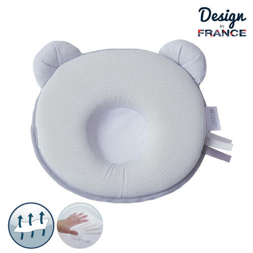 Coussin P'tit Panda Air+ Gris - CANDIDE