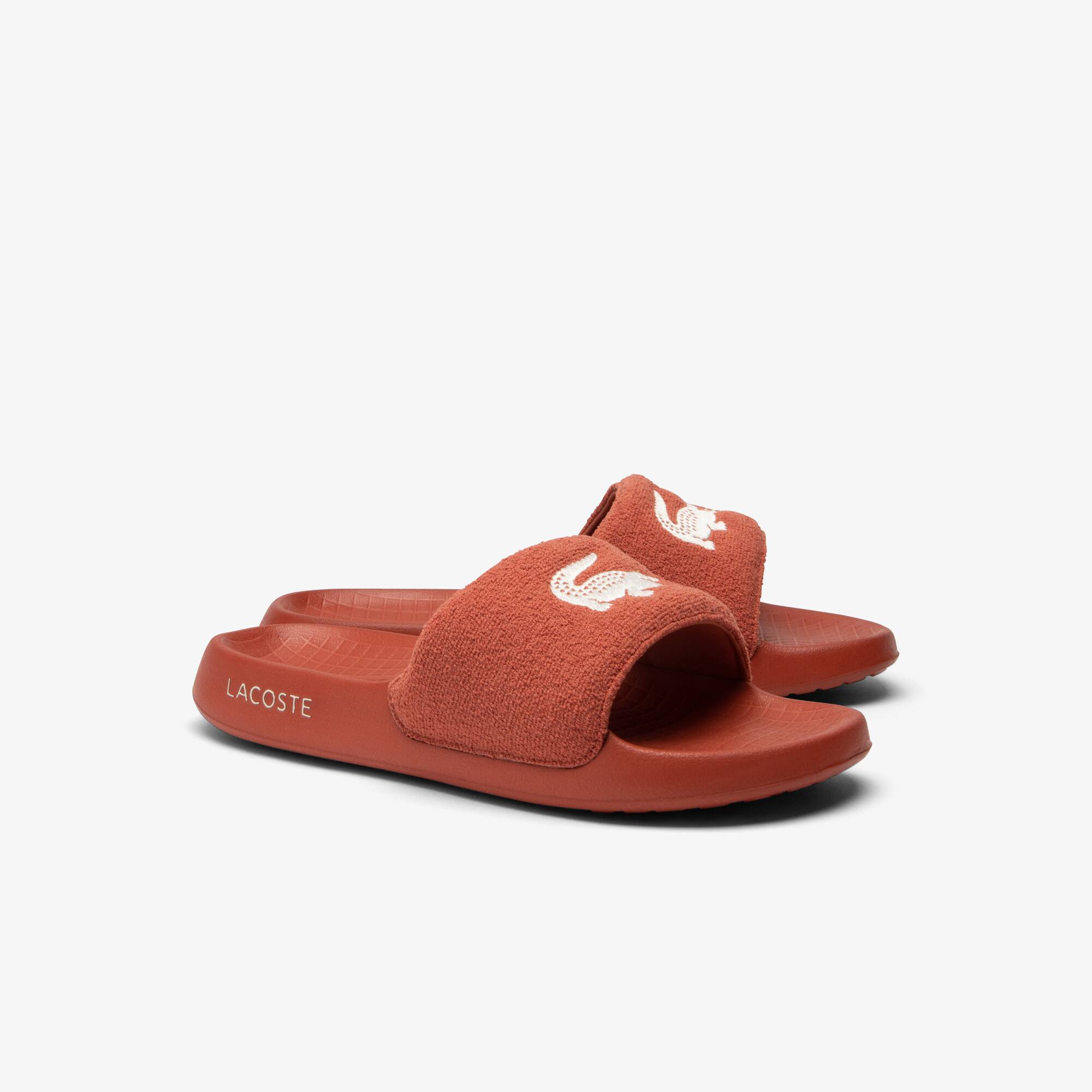Damen-Schlappen Serve 1.0 Flip-Flops & Sandalen - Orange - Lacoste - Damen