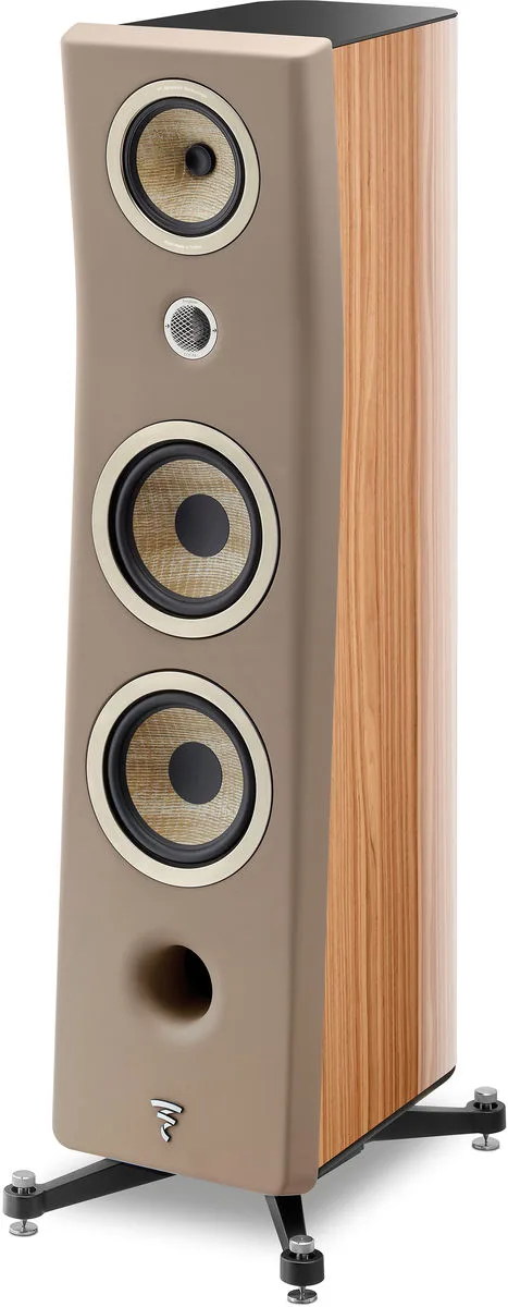 Focal Kanta N°3 Noyer / Taupe mat (la paire) Enceintes colonne