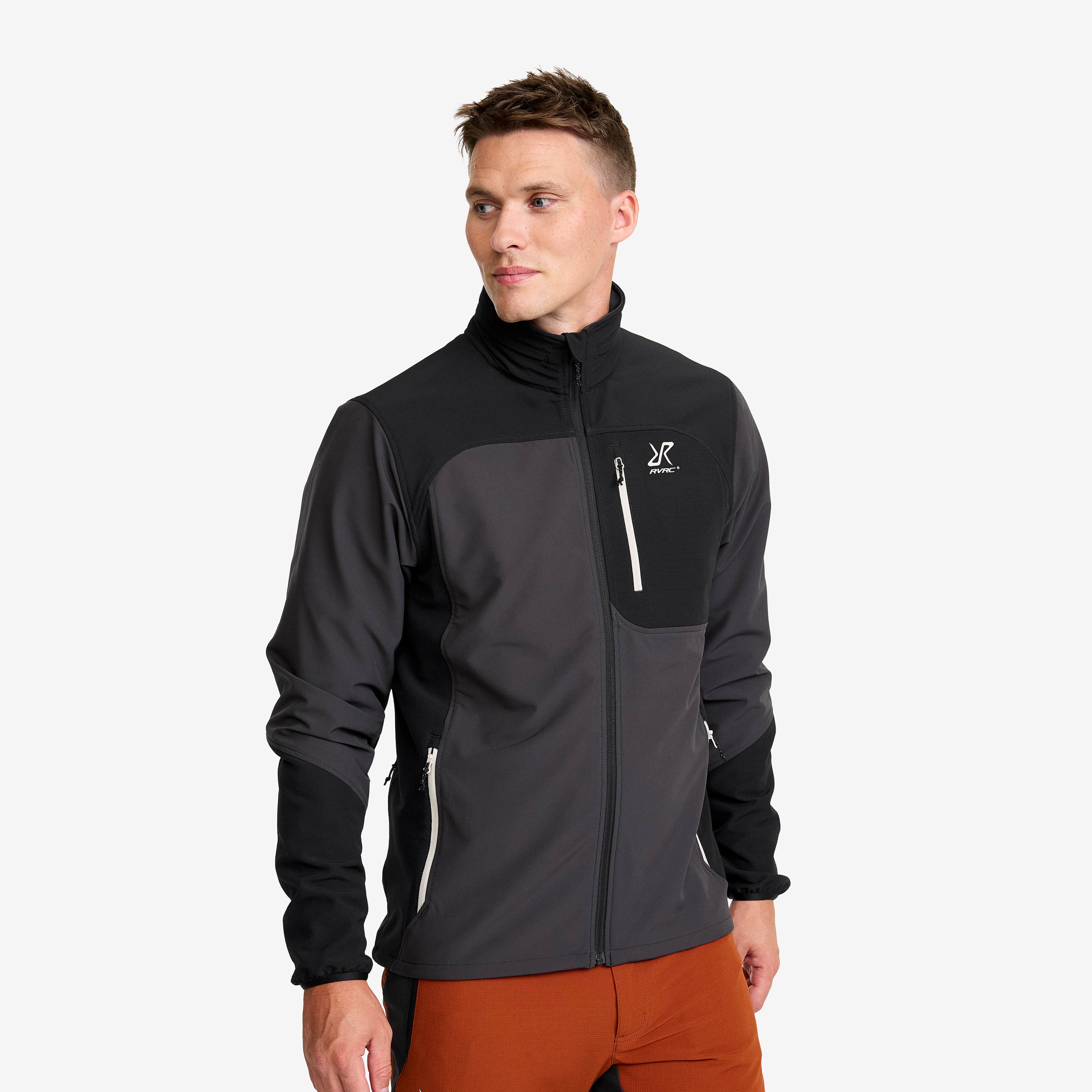 Ridge Trek Stretch Jacket Herre Black/Anthracite