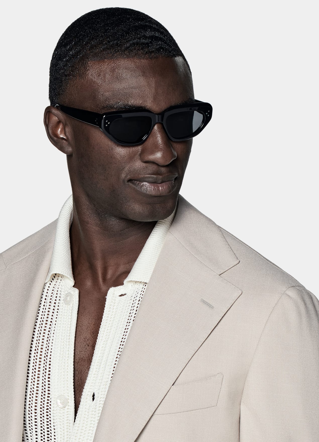 Blazer Roma coupe Relaxed taupe clair