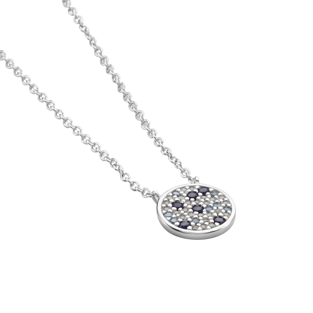 Collier Nelig Argent Oxyde De Zirconium