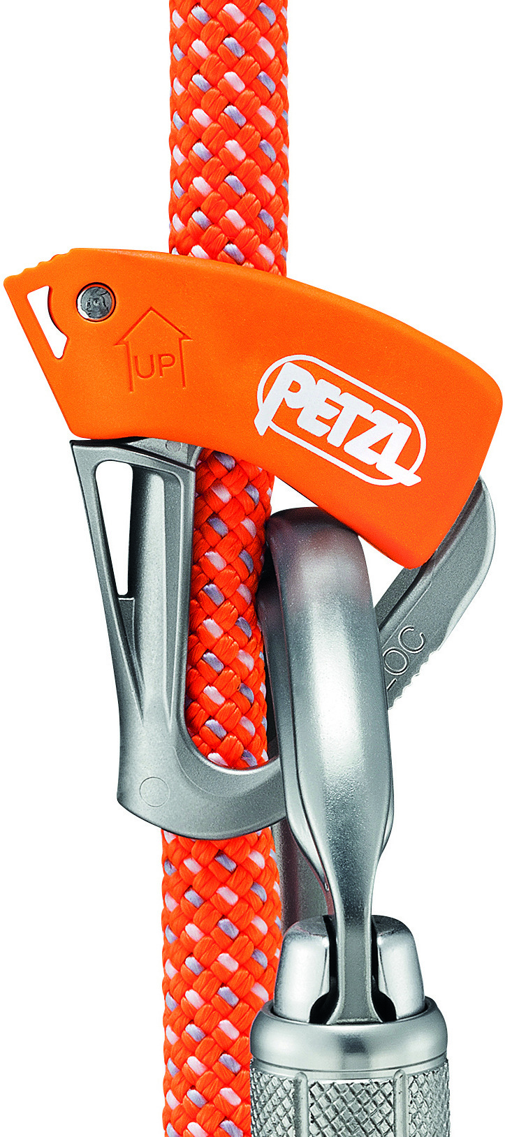 Tibloc mit Fixierung des Karabiners