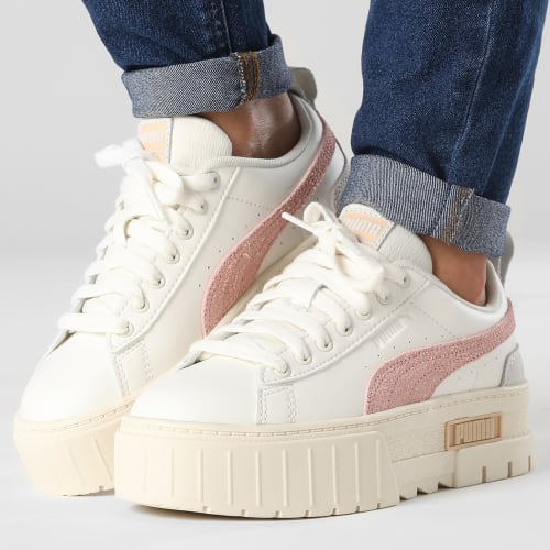 Baskets Femme Mayze Thrifted 389861 Warm White