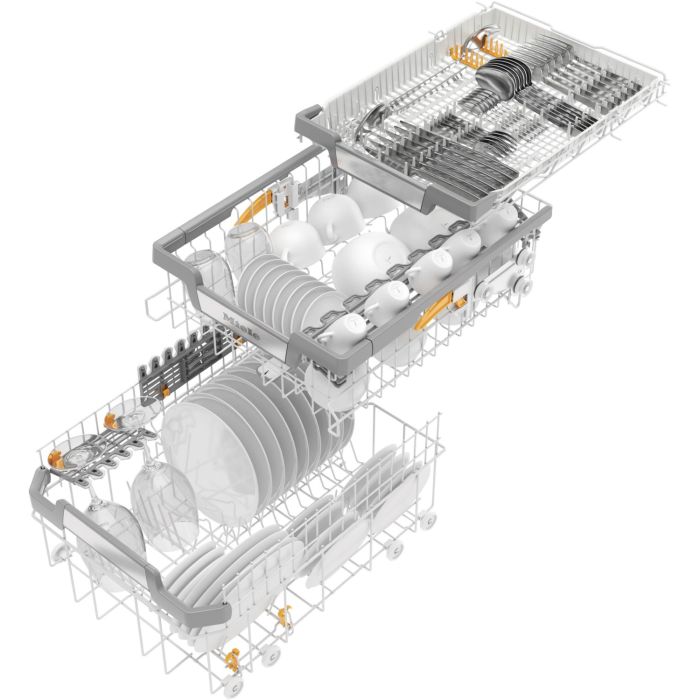 Miele Unterbau Geschirrspüler G 5940 SCU SL Edelstahl CleanSteel