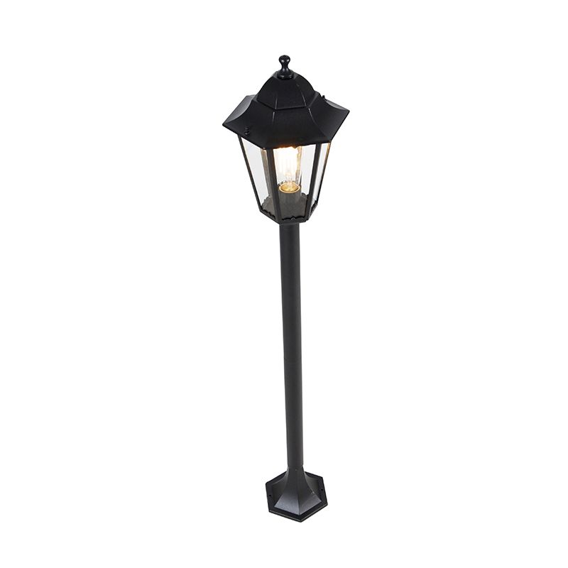 Staande buitenlantaarn zwart 120 cm IP44 - New Orleans