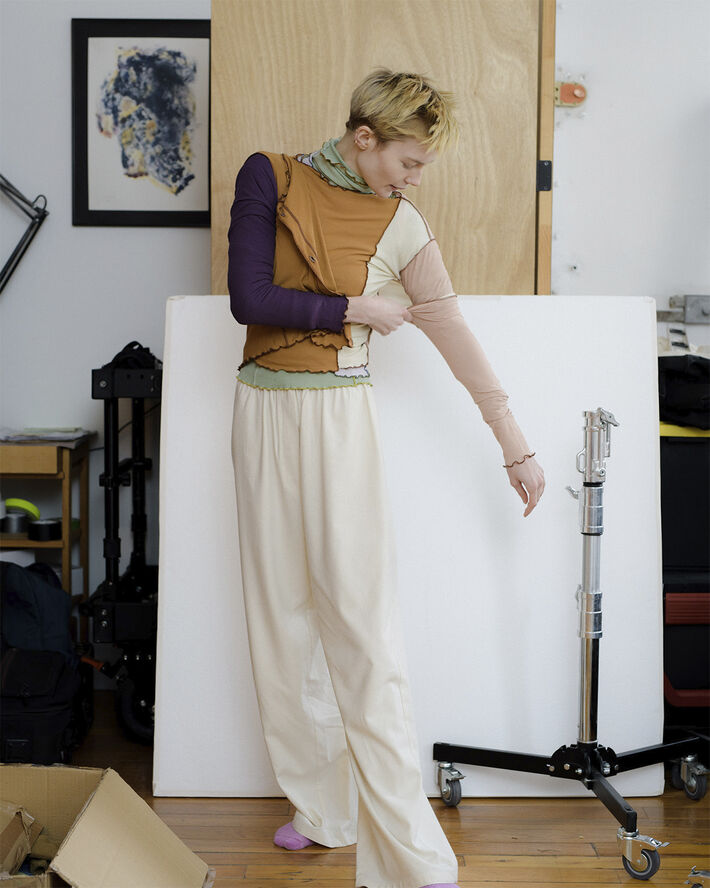BASERANGE STOA PANTS Undyed