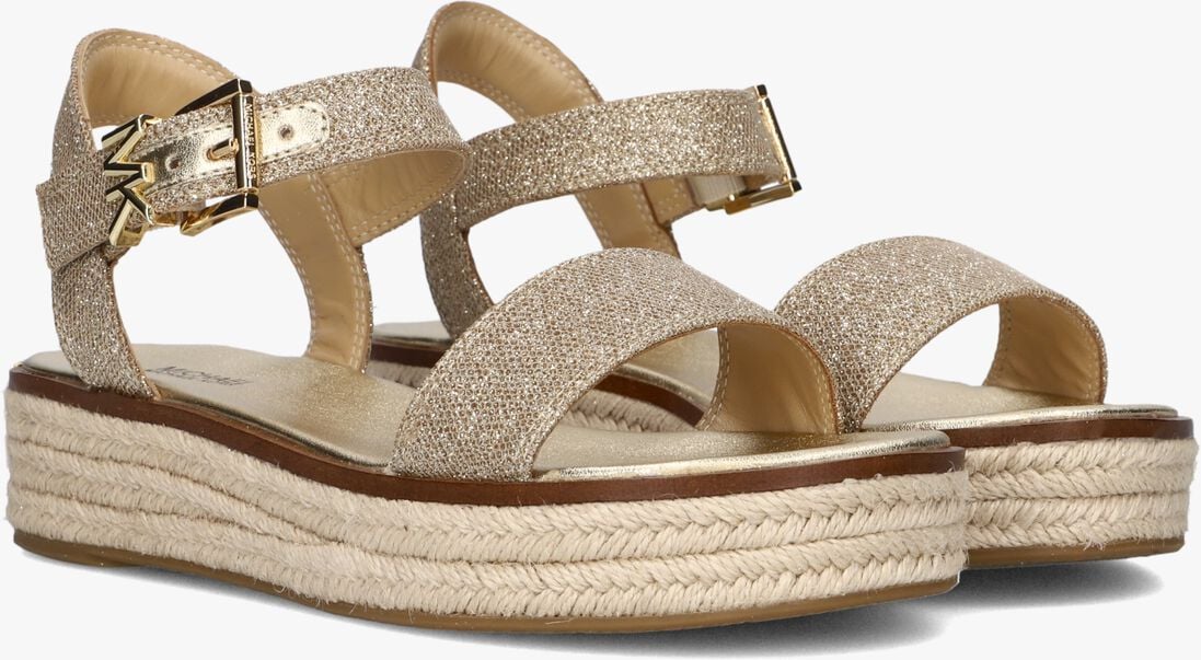 MICHAEL KORS gouden michael kors sandalen richie espadrille