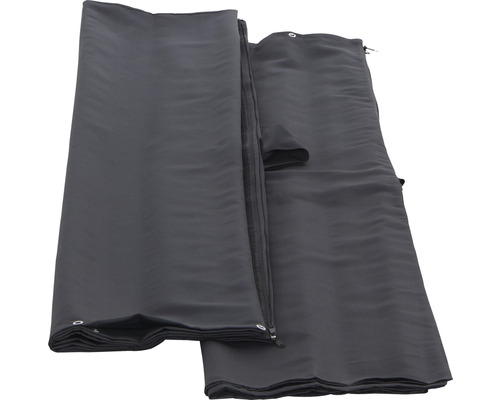 Florence zijpanelen 300x216, 160 /m² antraciet