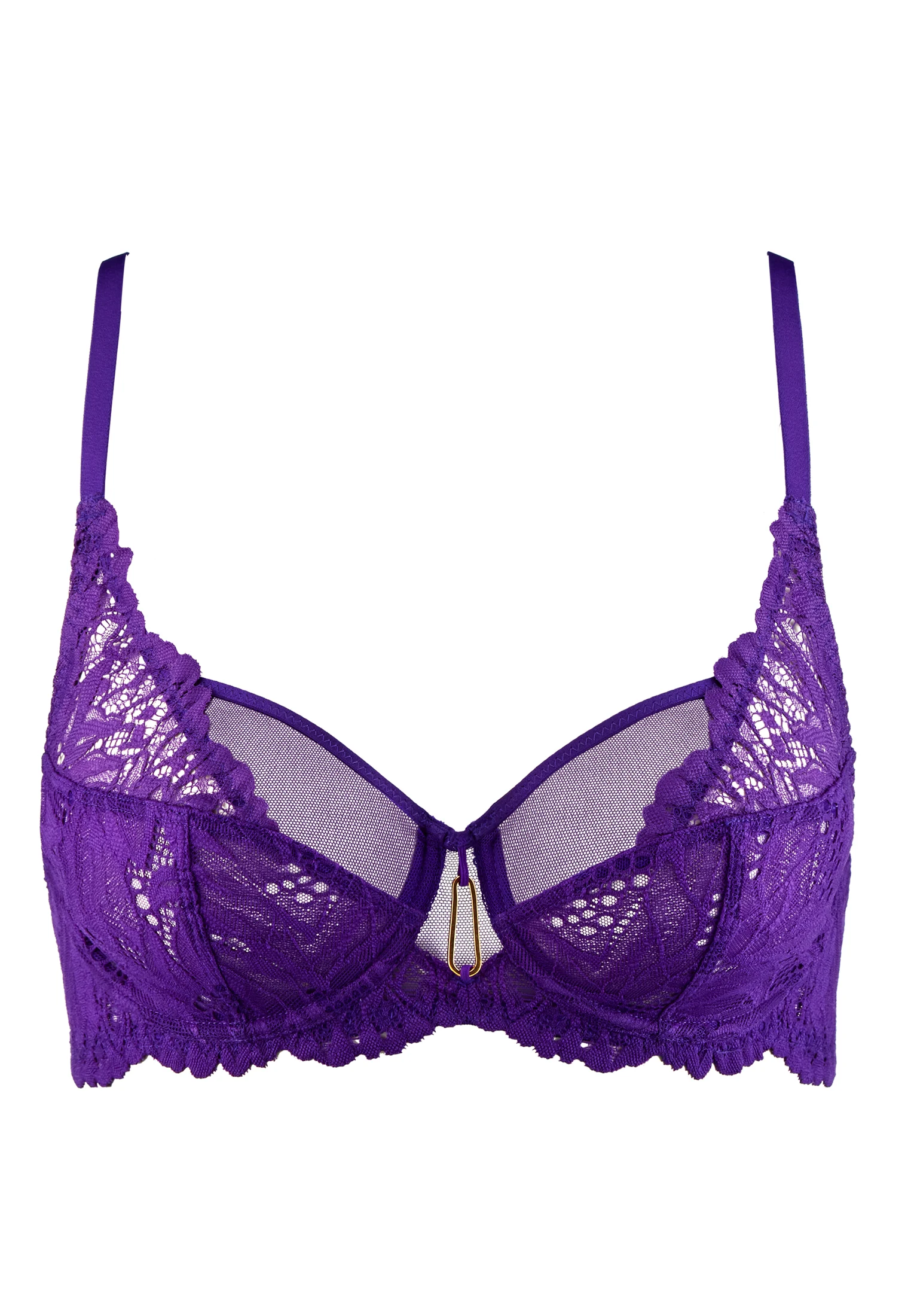 FLOWERMANIA - Soutien-gorge emboîtant foulard | Violet