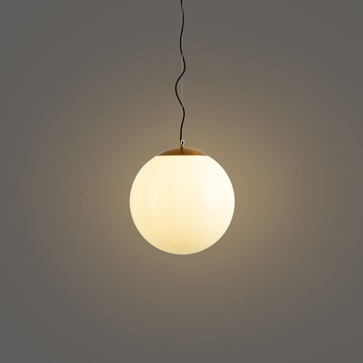 Scandinavische hanglamp opaal glas 40 cm - Ball 40