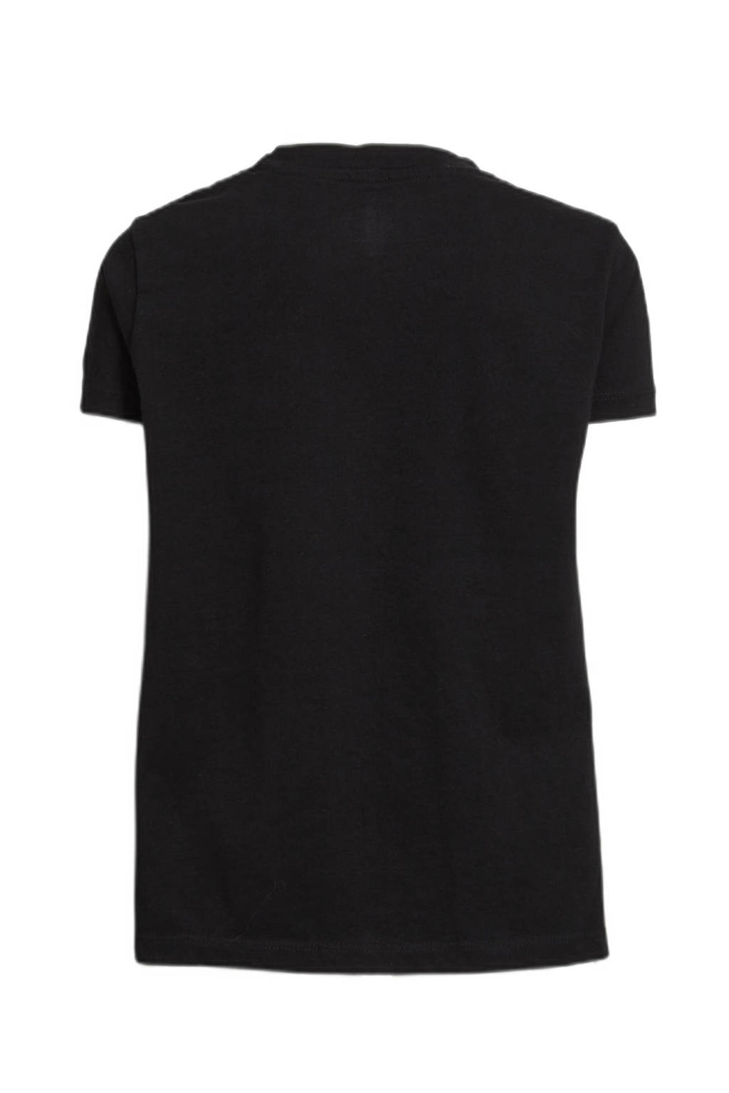 anytime basic T-shirt zwart
