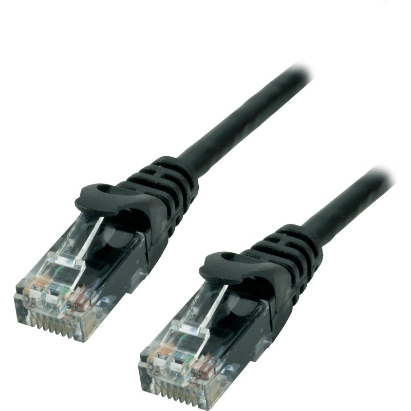MCL FCC6M-5M/N câble de réseau Noir Cat6 U/UTP (UTP)