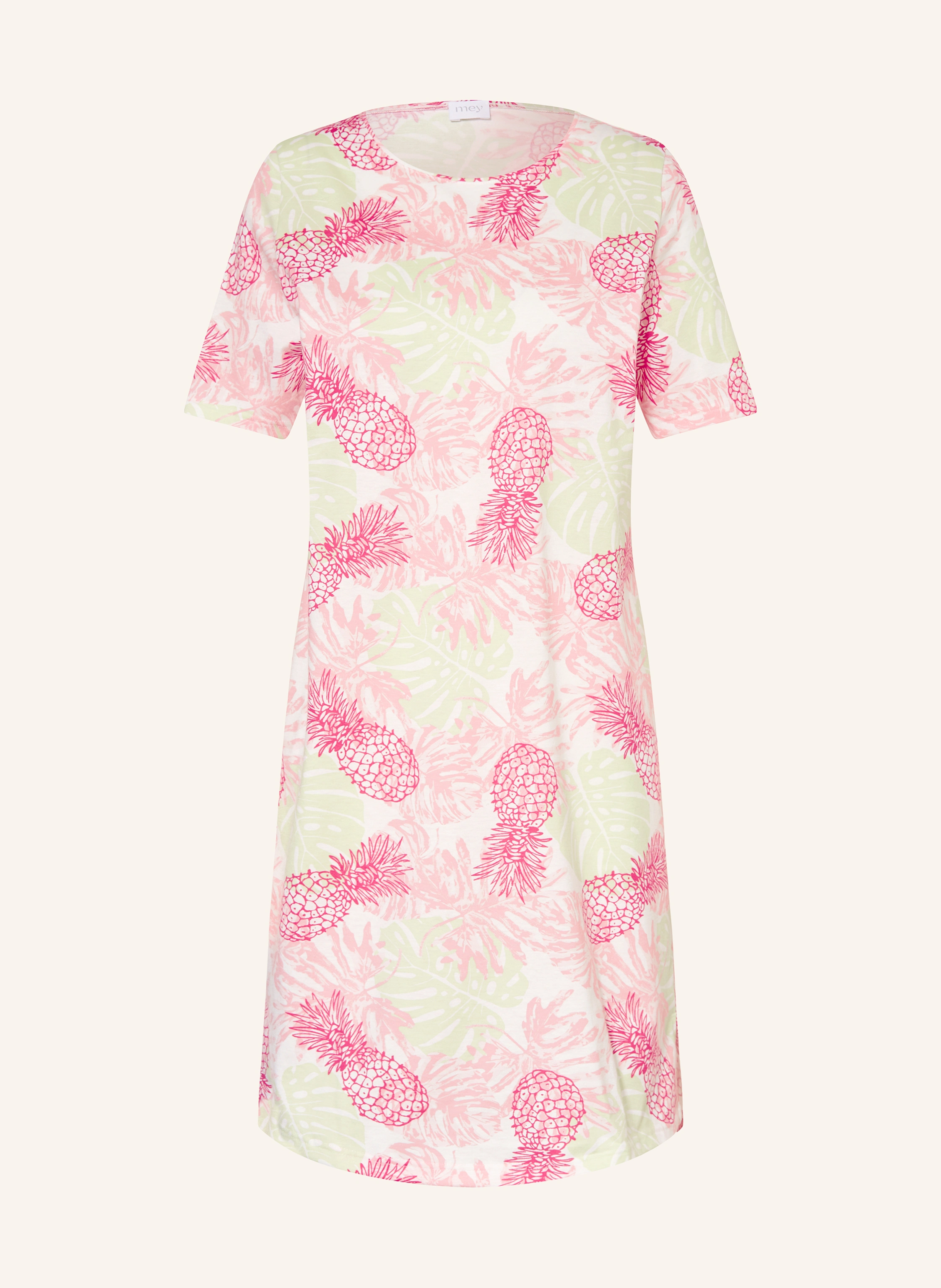 mey Nachthemd Serie PINK PINEAPPLE