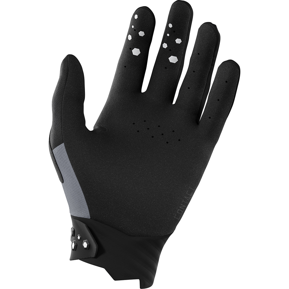 Shot - Gants Contact Shining Noir / Gris / Blanc