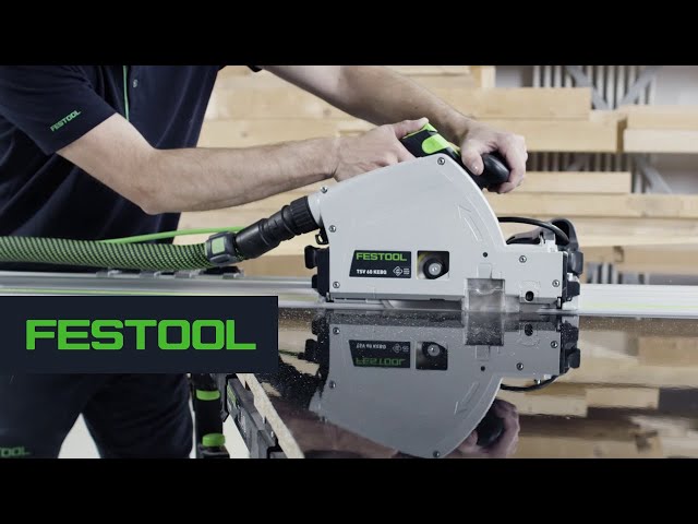 Festool TSV 60 KEBQ-Plus Invalzaag met voorritsfunctie incl, cirkelzaagblad in systainer - 1500W
