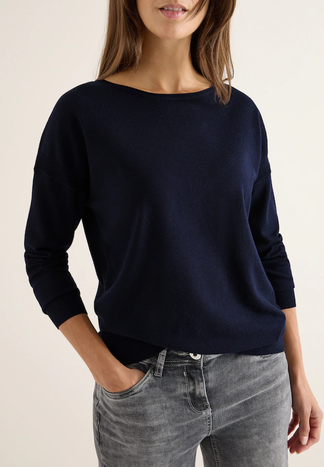 Cecil Strickpullover , mit Strukturdetail